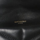 Lambskin Quilted Toy Loulou Puffer Monogram Chain Satchel Black