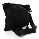 Nylon Vela Flat Messenger Bag Black