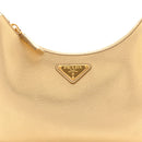 Saffiano Lux Mini Re-Edition Shoulder Bag Platino