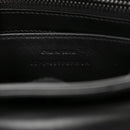 Calfskin Y Quilted Monogram Monochrome Small Loulou Chain Satchel Black