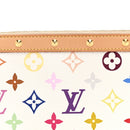 Monogram Multicolor Pochette Accessories White