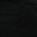 Nylon Mini Flat Messenger Bag Black