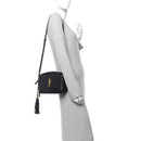 Calfskin Matelasse Monogram Lou Camera Bag Black