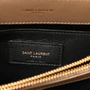 Calfskin Y Quilted Monogram Small Loulou Chain Satchel Dark Beige