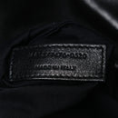 Lambskin Quilted Small Loulou Puffer Monogram Chain Satchel Black