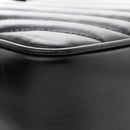 Calfskin Matelasse Monogram Monochrome Lou Camera Bag Black