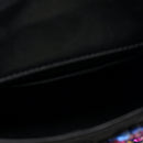 Satin Crystal Embellished La Medusa Mini Hobo Bag Black Multicolor