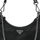 Re-Nylon Saffiano Re-Edition 2005 Shoulder Bag Black