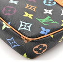 Monogram Multicolor Pochette Accessories Black