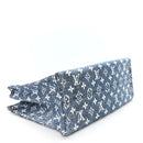 Monogram Jacquard Denim Onthego MM Bleu