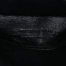 Crinkled Calfskin Matelasse Monogram Baby Niki Chain Satchel Black