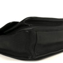 Grained Lambskin Monogram Large Niki Chain Satchel Black