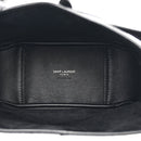 Grained Calfskin Baby Le 5 A 7 Supple Hobo Black