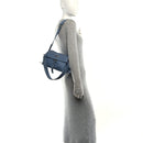 Nappa Medium Explore Shoulder Bag Aviation Blue