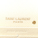 Grain De Poudre Matelasse Chevron Monogram Envelope Chain Wallet Crema Soft