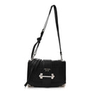 Glace Calf Soft Cahier Bag Black Astrale