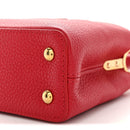 Taurillon Mini Capucines Scarlet