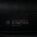 Calfskin Canvas Never Still Crossbody Flap Bag Black