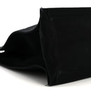 Linen Calfskin Rive Gauche Tote Black