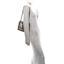 Crinkled Calfskin Matelasse Monogram Baby Niki Chain Satchel Platinum