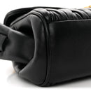 Nappa Matelasse Shoulder Bag Black