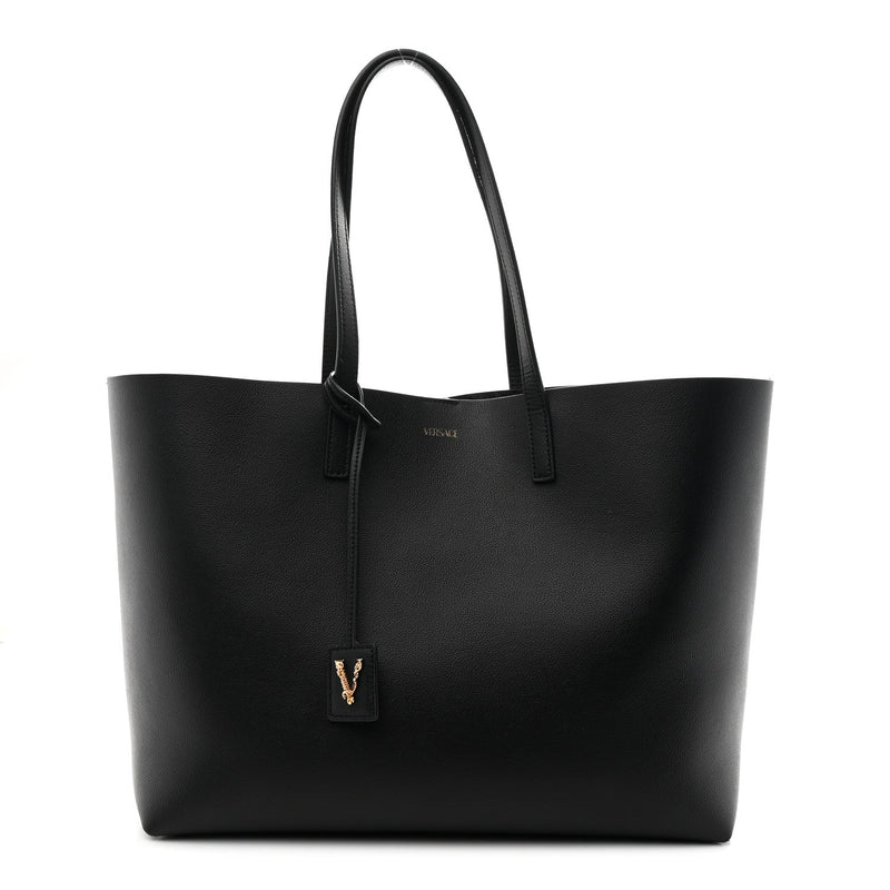Calfskin Virtus Tote Black