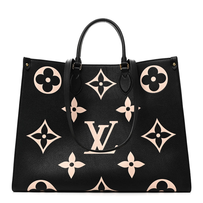 Empreinte Monogram Giant Onthego GM Black Beige