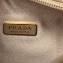 Satin Crystal Mini Re-Edition 2000 Bag Platino