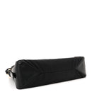 Re-Nylon Vitello Large Aimee Shoulder Bag Black