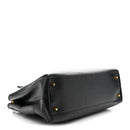 Saffiano Lux Extra Large Galleria Double Zip Tote Black