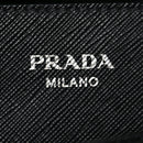 Nylon Saffiano Top Handle Bag Black