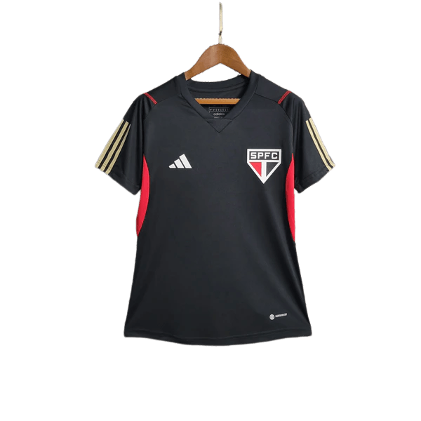 Sao Paulo 23/24 Training Jersey - Black - Women's | Free Shipping + Keychain Gift
