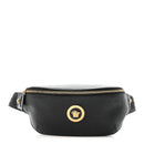Grained Calfskin Vanitas Medea Belt Bag Black
