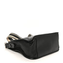 Vitello Daino Soft Hobo Messenger Bag Black