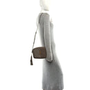Calfskin Matelasse Monogram Lou Camera Bag Dark Beige