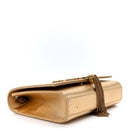 Metallic Calfskin Small Classic Monogram Kate Tassel Satchel Gold