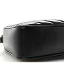 Calfskin Matelasse Monogram Lou Camera Bag Black
