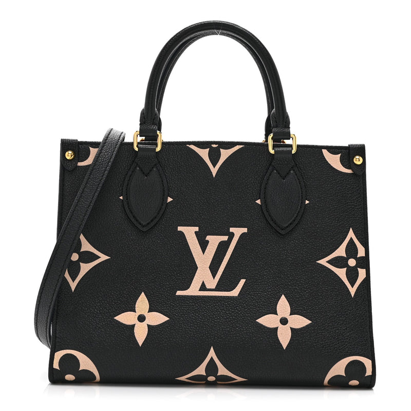Empreinte Monogram Giant Onthego PM Black Beige