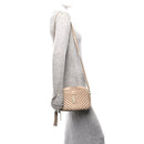Calfskin Matelasse Monogram Lou Camera Bag Dark Beige