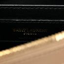 Calfskin Y Quilted Monogram Small Loulou Chain Satchel Dark Beige