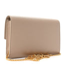 Grain De Poudre Monogram Uptown Chain Wallet Dark Beige