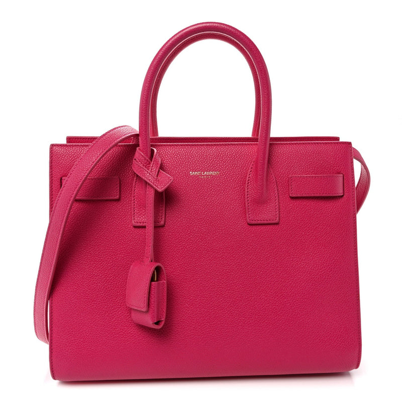 Calfskin Baby Sac De Jour Fuchsia