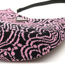 Maglia Jacquard Cleo Shoulder Bag Black Rosa