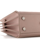Grained Calfskin Nano Sac De Jour Pale Blush