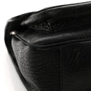 Grained Lambskin Monogram Large Niki Chain Satchel Black