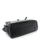 Antiqued Calfskin Triangle Medium Bonnie Shoulder Bag Black