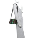 Monogram Macassar Keepall Bandouliere 25 Minty Green