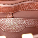 Metallic Taurillon Capucines BB Pearly Pink
