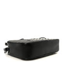 Calfskin Matelasse Monogram Lou Camera Bag Black