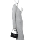 Smooth Calfskin Le 5 A 7 Mini Hobo Black